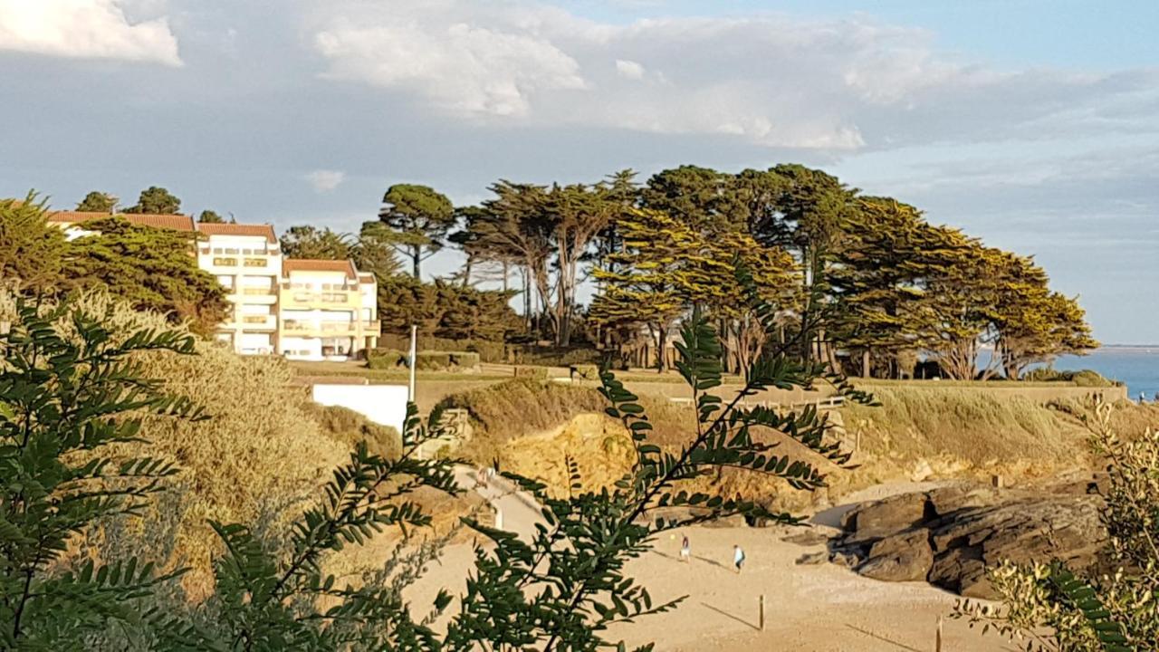 Appartement En Rdc Avec Terrasse Face A La Mer Pornic Esterno foto