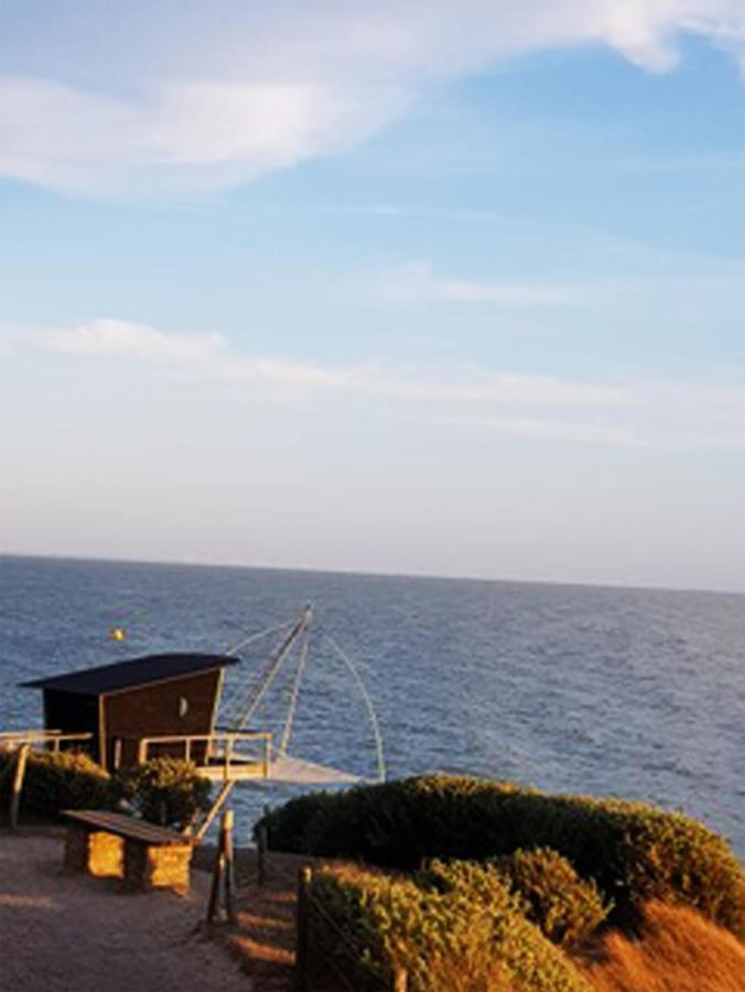 Appartement En Rdc Avec Terrasse Face A La Mer Pornic Esterno foto