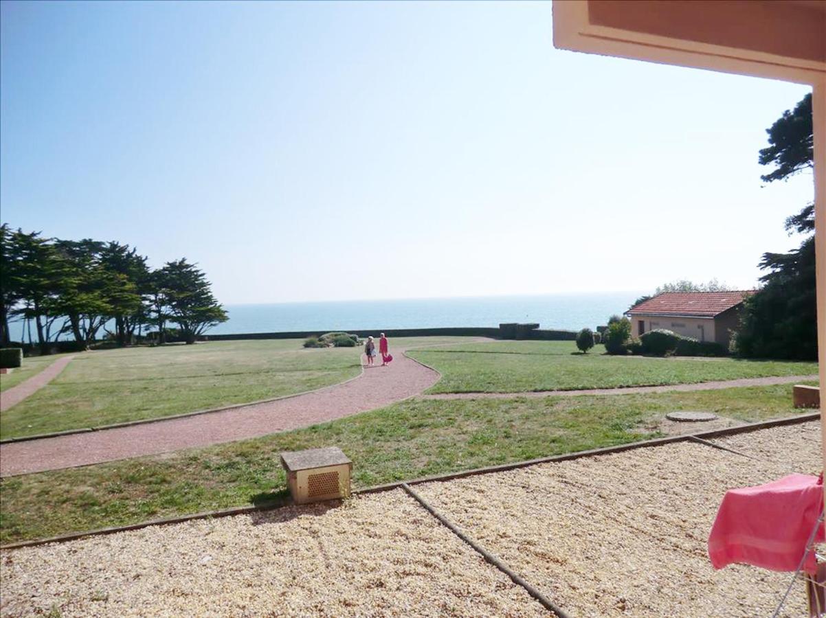 Appartement En Rdc Avec Terrasse Face A La Mer Pornic Esterno foto