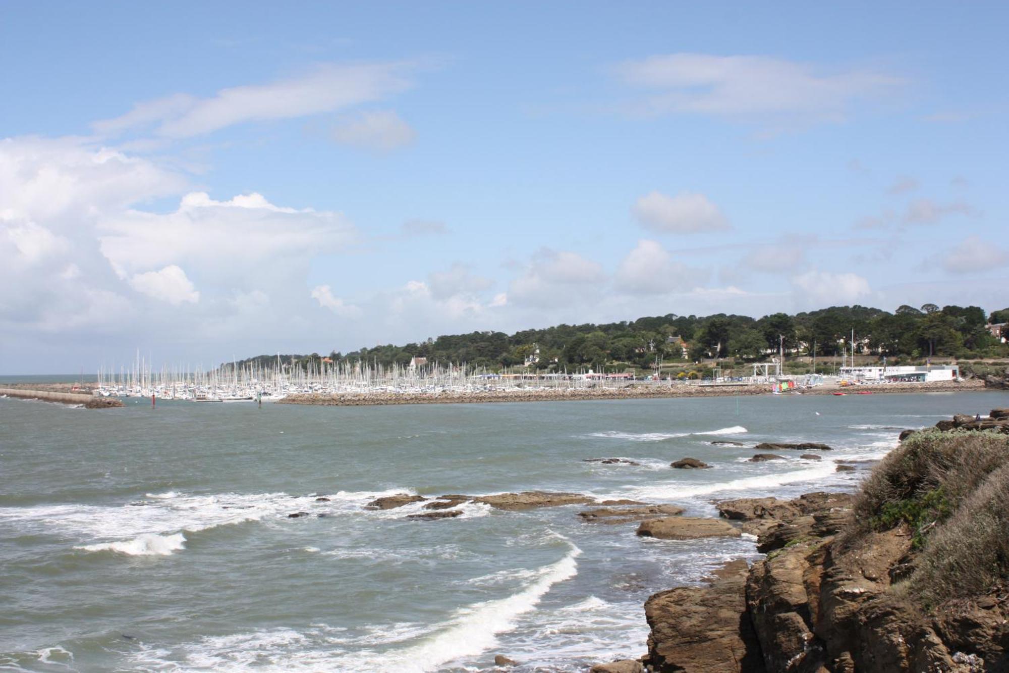 Appartement En Rdc Avec Terrasse Face A La Mer Pornic Esterno foto