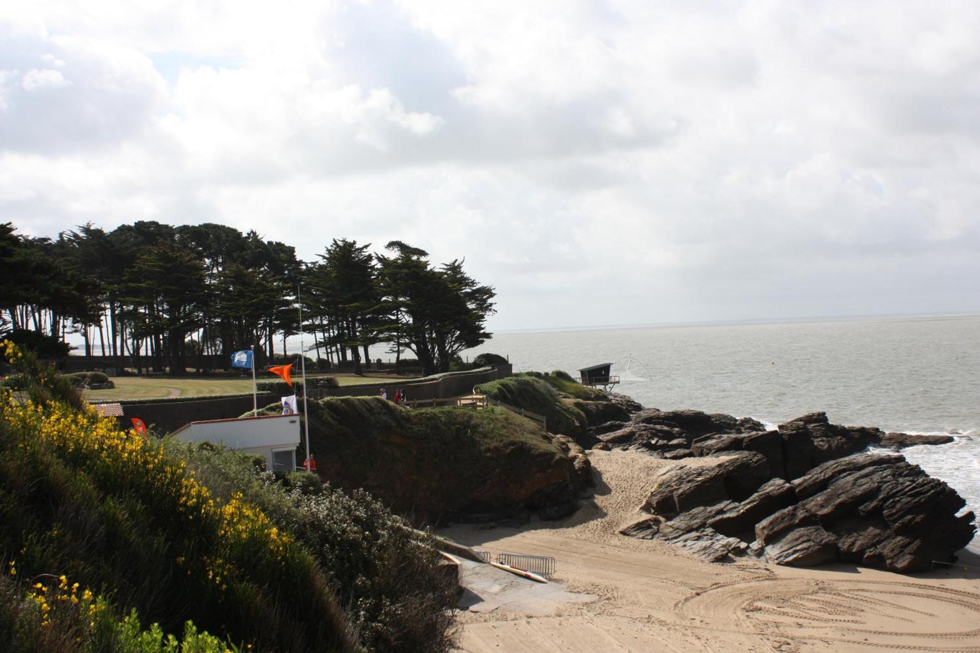 Appartement En Rdc Avec Terrasse Face A La Mer Pornic Esterno foto