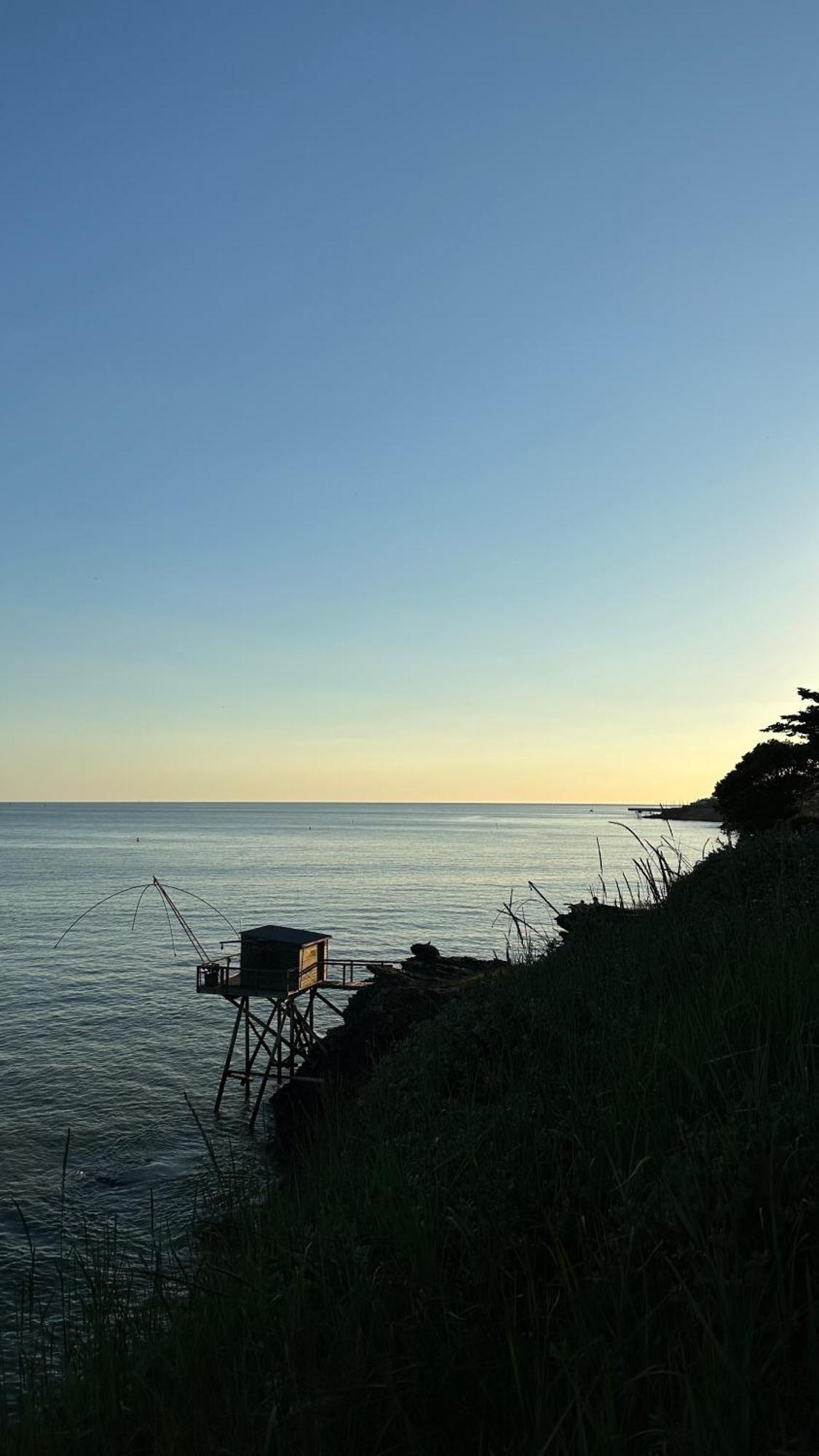 Appartement En Rdc Avec Terrasse Face A La Mer Pornic Esterno foto