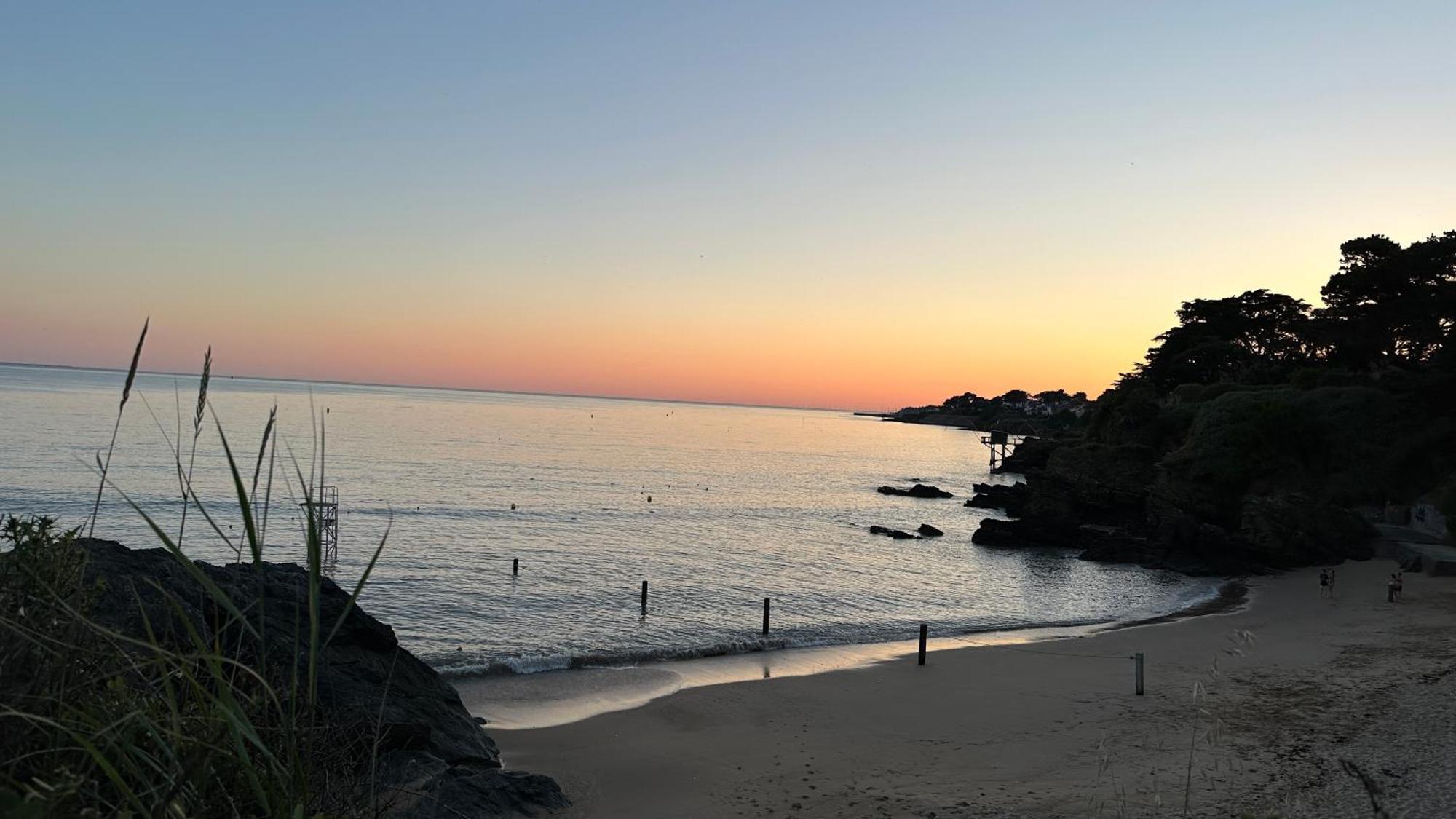 Appartement En Rdc Avec Terrasse Face A La Mer Pornic Esterno foto