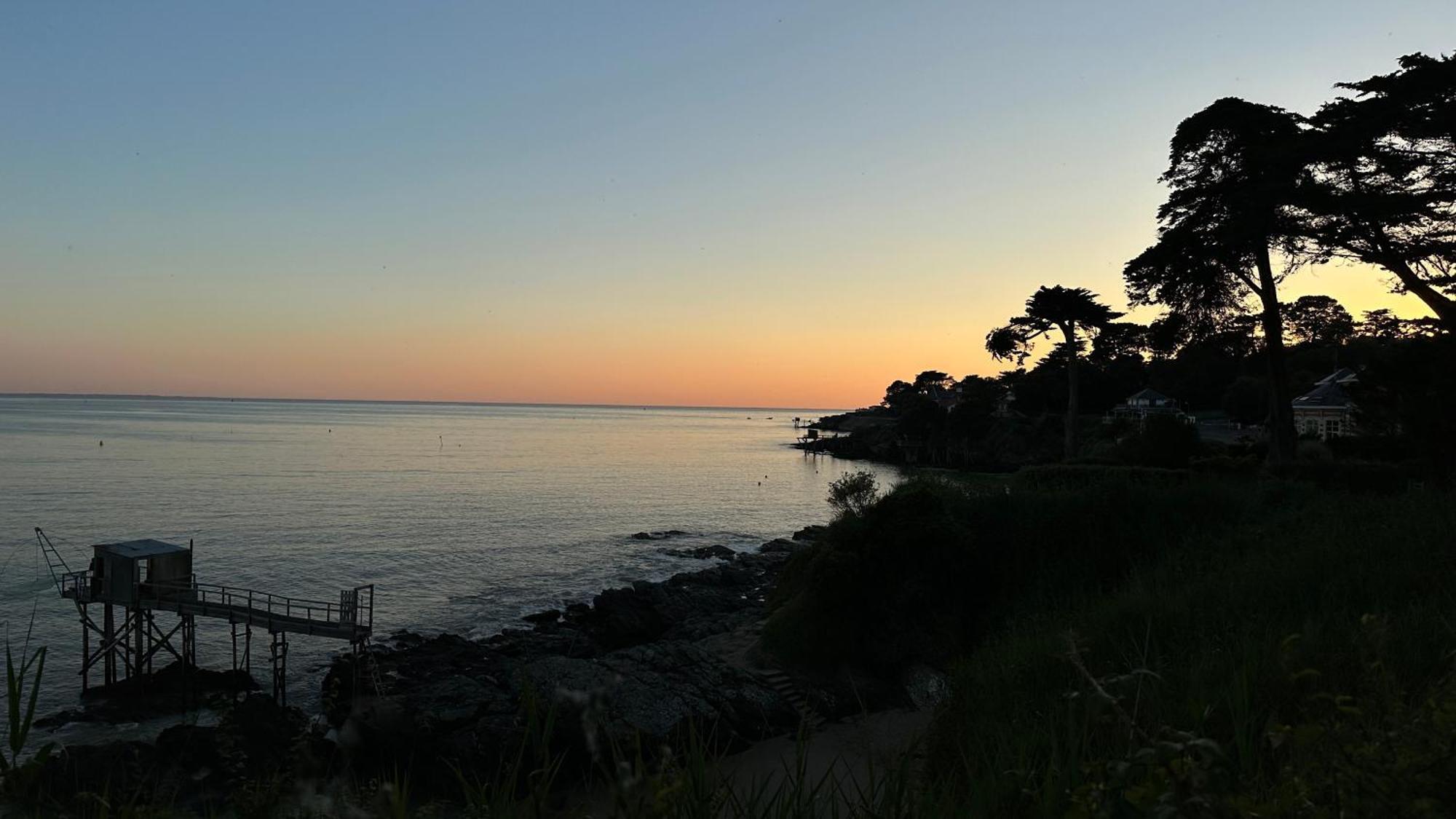 Appartement En Rdc Avec Terrasse Face A La Mer Pornic Esterno foto